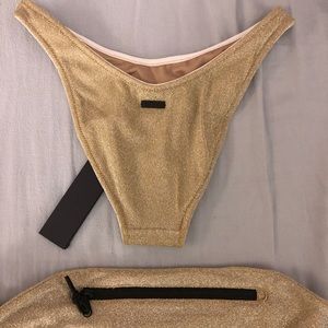 Triangl Melrose- Gold bottoms